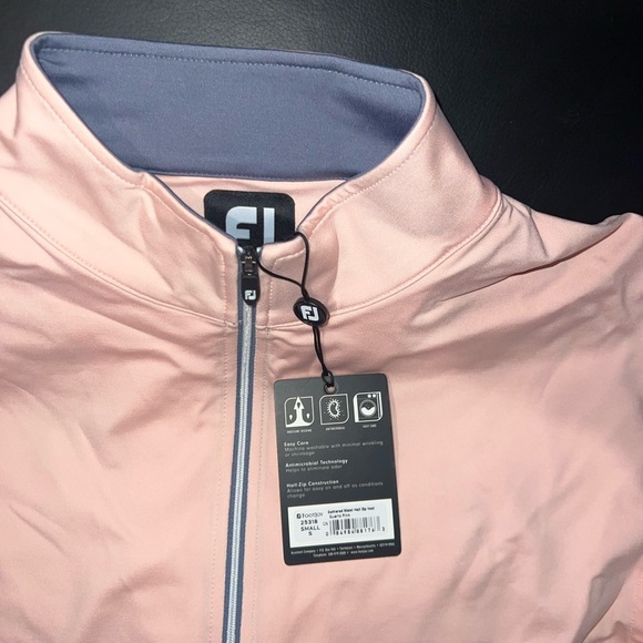 FootJoy Sleeveless Pink Golf Top - Picture 3 of 4